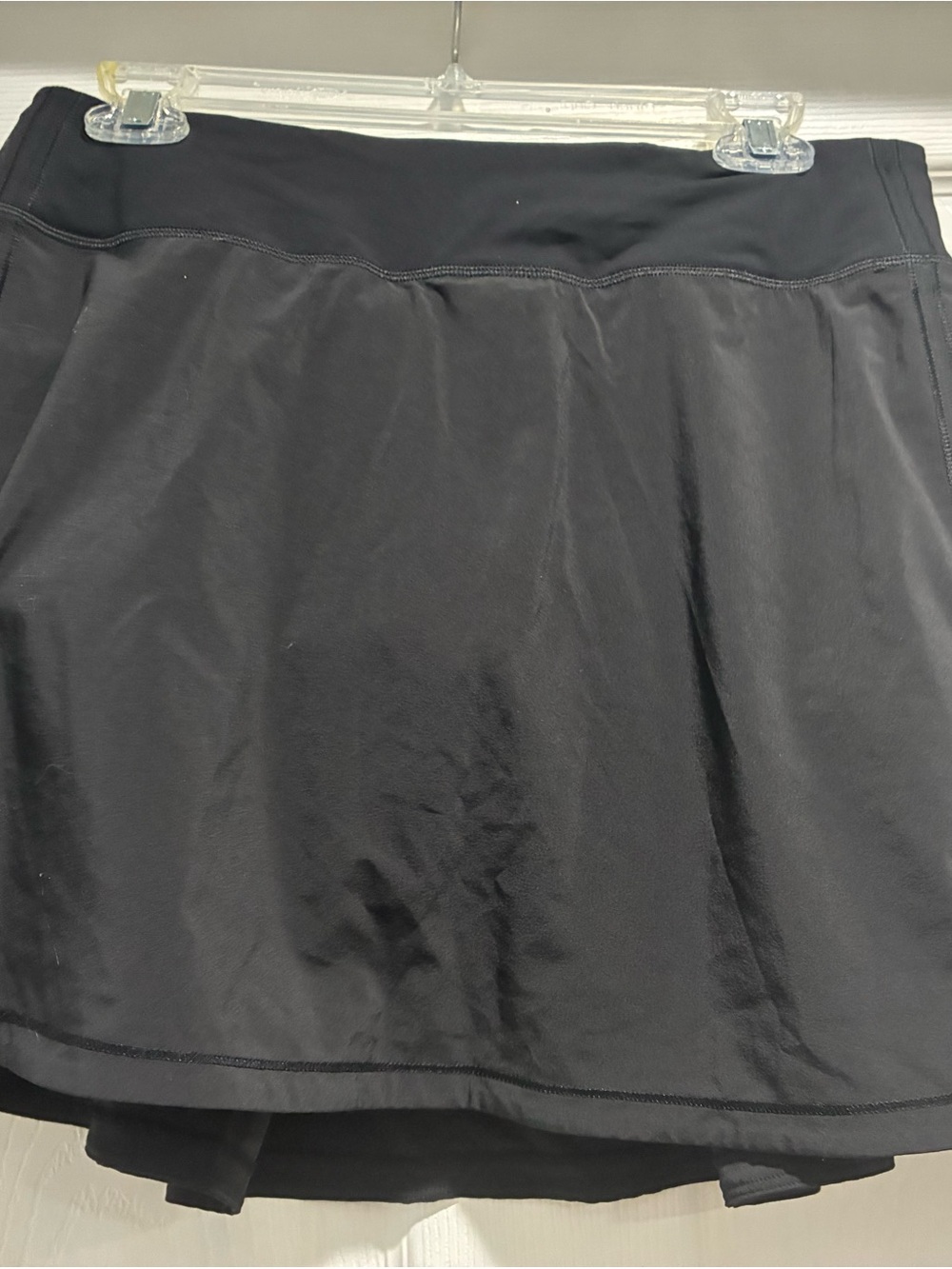 lululemon athletica Black Tennis Skirt HR Sz8